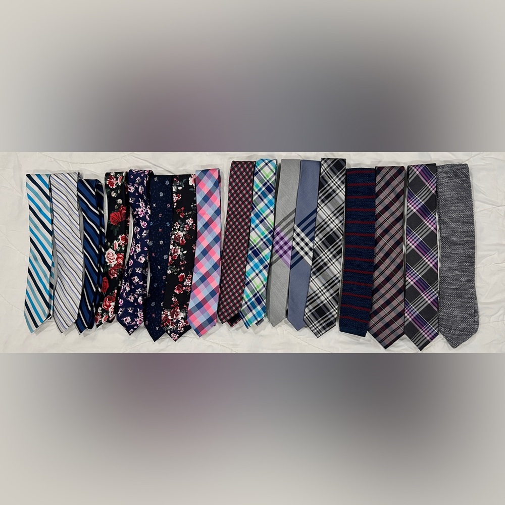 Assortment of ties from Express ($6/each)